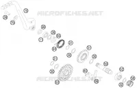 KICK pour KTM 250 EXC-F de 2013