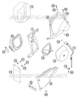 FILTRE A AIR pour KTM 125 EXC SIX-DAYS de 2002