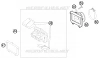 BOITE A CLAPETS pour KTM 125 EXC SIX-DAYS de 2009
