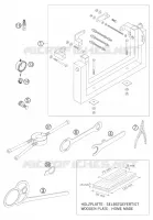 OUTILLAGE SPECIFIQUE (MOTEUR) pour KTM 125 EXC SIX-DAYS de 2009