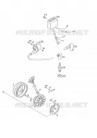 ALLUMAGE pour KTM 125 EXC MARZOCCHI/OHLINS de 1997