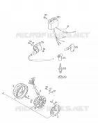 ALLUMAGE pour KTM 125 EXC MARZOCCHI/OHLINS de 1997