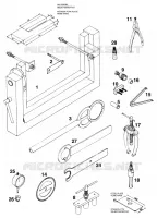 OUTILLAGE SPECIFIQUE (MOTEUR) pour KTM 125 EXC MARZOCCHI/OHLINS de 1997