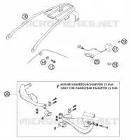 ACCESSOIRES pour KTM 125 EXC de 2003
