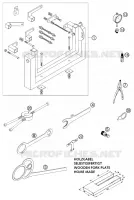 OUTILLAGE SPECIFIQUE (MOTEUR) pour KTM 125 EXC de 2003