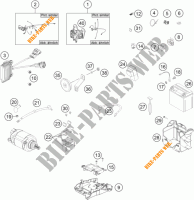 FAISCEAU ELECTRIQUE pour KTM 350 EXC-F FACTORY EDITION de 2015