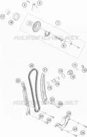 DISTRIBUTION pour KTM 450 EXC-R de 2008