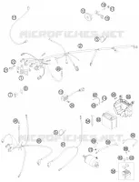 FAISCEAU ELECTRIQUE pour KTM 450 EXC-R de 2008
