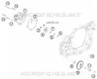 POMPE A EAU pour KTM 450 EXC-R de 2008