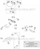 CONTACTEUR A CLE pour KTM 450 EXC-G RACING de 2006