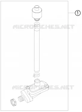 SECONDARY AIR SYSTEM SAS KTM MOTO 450 2010 EXC  450 EXC CHAMPION EDITION