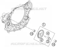 ARBRE D'EQUILIBRAGE pour KTM 450 EXC de 2015