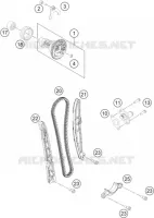 DISTRIBUTION pour KTM 450 EXC de 2015