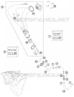 POMPE A ESSENCE pour KTM 450 EXC de 2015