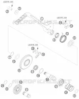 KICK pour KTM 400 EXC de 2010