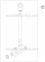 SECONDARY AIR SYSTEM SAS pour KTM 400 EXC de 2010