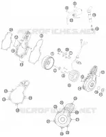 ALLUMAGE pour KTM 350 EXC-F SIX DAYS de 2014