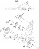 DEMARREUR ELECTRIQUE pour KTM 350 EXC-F SIX DAYS de 2014