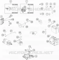 FAISCEAU ELECTRIQUE pour KTM 350 EXC-F SIX DAYS de 2014