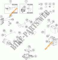 FAISCEAU ELECTRIQUE pour KTM 350 EXC-F de 2015