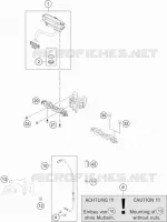 CONTACTEUR A CLE pour KTM 350 EXC-F de 2015