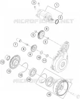 DEMARREUR ELECTRIQUE pour KTM 350 EXC-F de 2015