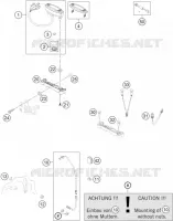 CONTACTEUR A CLE pour KTM 350 EXC-F de 2014