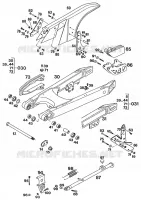 BRAS OSCILLANT  pour KTM 350 EXC-F 20KW/SUP.COM de 1994