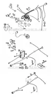 FAISCEAU ELECTRIQUE pour KTM 350 EXC-F 20KW/SUP.COM de 1994