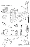 OUTILLAGE SPECIFIQUE (MOTEUR) pour KTM 350 EXC-F 20KW/SUP.COM de 1994