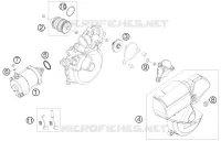 DEMARREUR ELECTRIQUE pour KTM 250 EXC SIX-DAYS de 2011