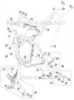 CADRE pour KTM 250 EXC de 2013