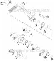 KICK pour KTM 250 EXC de 2013