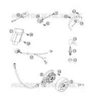 ALLUMAGE pour KTM 250 EXC de 2006