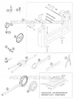 OUTILLAGE SPECIFIQUE (MOTEUR) pour KTM 250 EXC de 2006