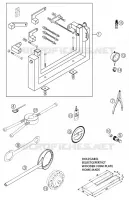 OUTILLAGE SPECIFIQUE (MOTEUR) pour KTM 250 EXC de 2003