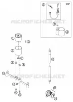 CONTACTEUR A CLE pour KTM 250 EXC de 2002