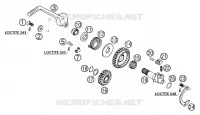 KICK pour KTM 250 EXC de 2002