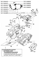 CARTER MOTEUR pour KTM 250 EXC de 1998