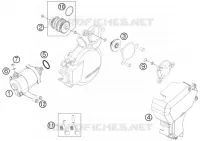 DEMARREUR ELECTRIQUE pour KTM 200 EXC de 2013