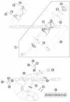 ECHAPPEMENT pour KTM 200 EXC de 2011