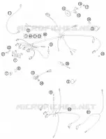 FAISCEAU ELECTRIQUE pour KTM 200 EXC de 2011