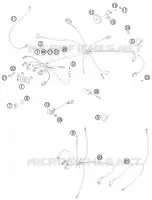 FAISCEAU ELECTRIQUE pour KTM 200 EXC de 2010