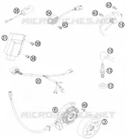 ALLUMAGE pour KTM 200 EXC de 2010