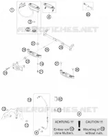 CONTACTEUR A CLE pour KTM 200 EXC de 2010