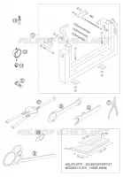 OUTILLAGE SPECIFIQUE (MOTEUR) pour KTM 200 EXC de 2010
