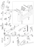 OUTILLAGE SPECIFIQUE (MOTEUR) pour KTM 250 SXS-F de 2007