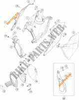 FILTRE A AIR pour KTM 250 SX-F de 2018
