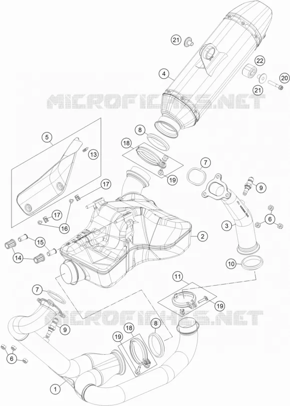 ECHAPPEMENT KTM MOTO 1290 2016 SUPERDUKE  1290 SUPER DUKE R SPECIAL EDITION ABS