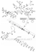 VALVE D'ECHAPPEMENT  125 ktm-moto 2004 SX 33